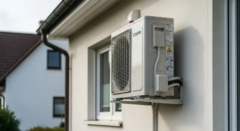 Aufstellort einer Wärmepumpe in Hameln