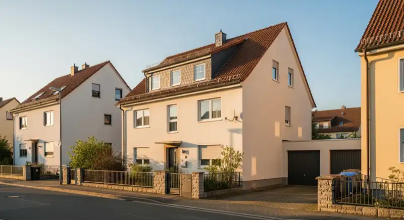 Vorher-Nachher-Vergleich: alte Gasheizung und moderne Wärmepumpe im Keller eines Hanauer Altbaus