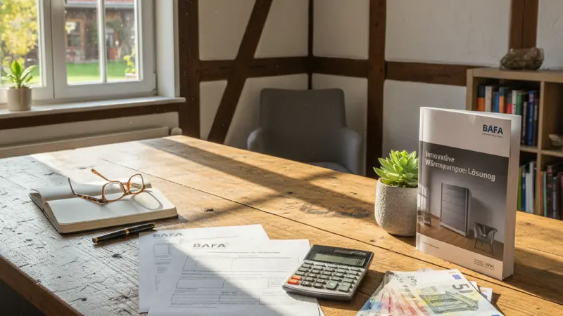 Panorama der Stadt Aachen mit dem Dom, Einfamilienhäuser am Stadtrand mit Wärmepumpen