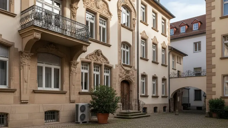 Wärmepumpe Kosten an Wohnhaus in Augsburg