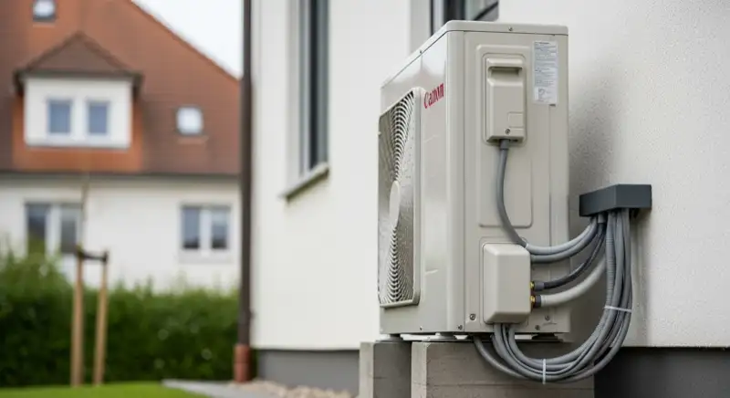 Montage einer Wärmepumpe in Bad Homburg