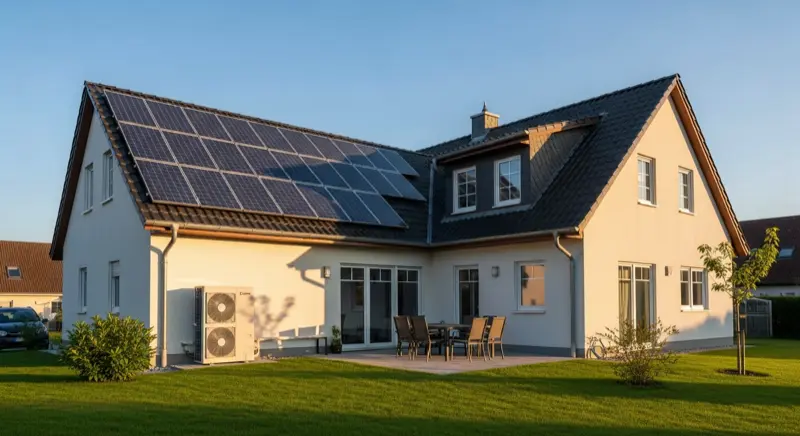 Wärmepumpe mit Photovoltaik kombinieren