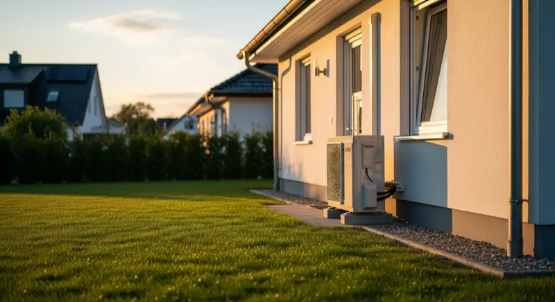 Aufstellort einer Wärmepumpe in Elmshorn