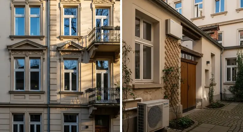 Altbau und Wärmepumpe in Frankfurt (Oder)