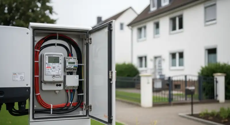Photovoltaik in Frankfurt Oder: Netzanschluss Zaehlerschrank Oder 2