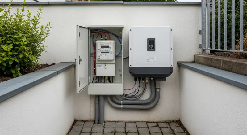 Photovoltaik in Frankfurt Oder: Netzanschluss Zaehlerschrank Oder