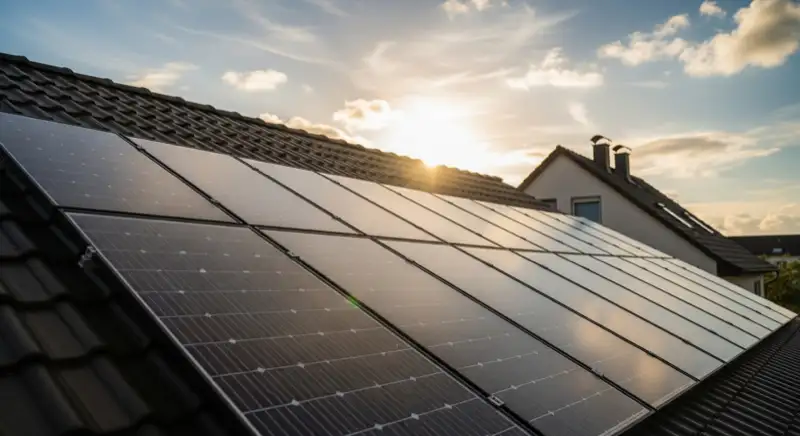 Photovoltaik in Frechen: Solaranlage Satteldach Frechen