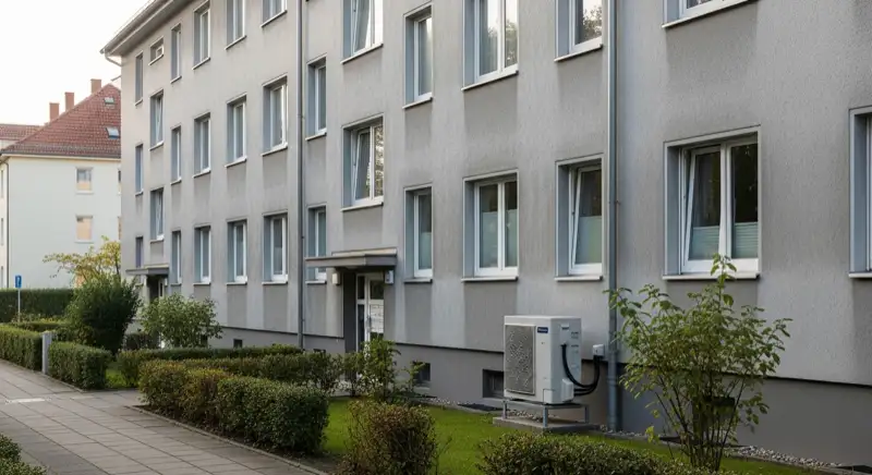 Montage einer Wärmepumpe in Greifswald