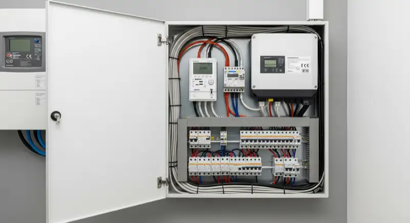 Photovoltaik in Halle Saale: Netzanschluss Zaehlerschrank Saale