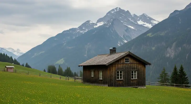 Moderne Luft-Wasser-Wärmepumpe vor Einfamilienhaus in Herten mit gepflegtem Vorgarten