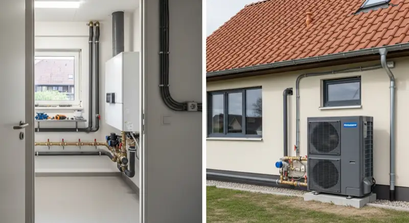 Montage einer Wärmepumpe in Langenhagen