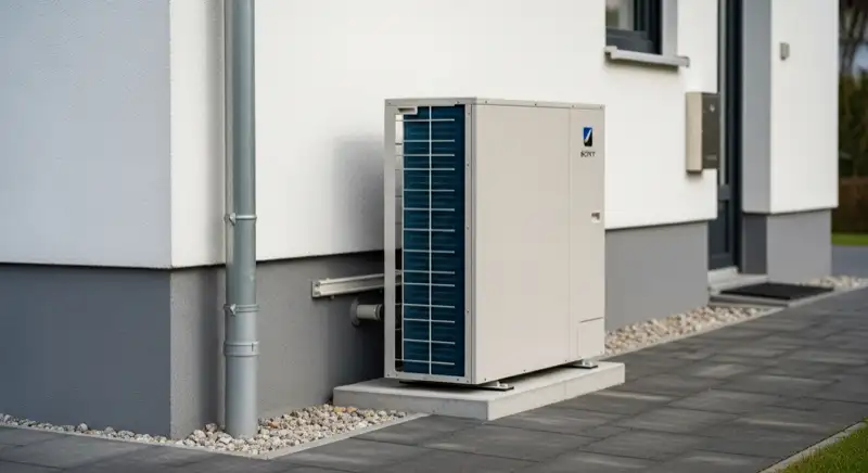 Aufstellort einer Wärmepumpe in Passau