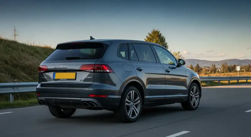 Wärmepumpen-Außeneinheit vor Einfamilienhaus während Installation in Sankt Augustin