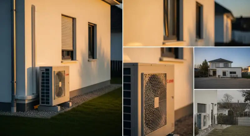 Aufstellort einer Wärmepumpe in Schweinfurt