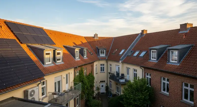 Historisches Wohnhaus in der Stendaler Altstadt mit enger Hofsituation