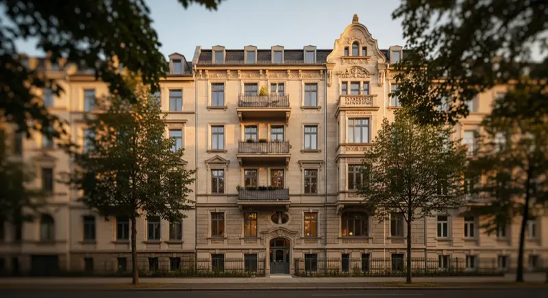 Saniertes Gründerzeit-Mehrfamilienhaus in Würzburg-Frauenland mit Wärmepumpe