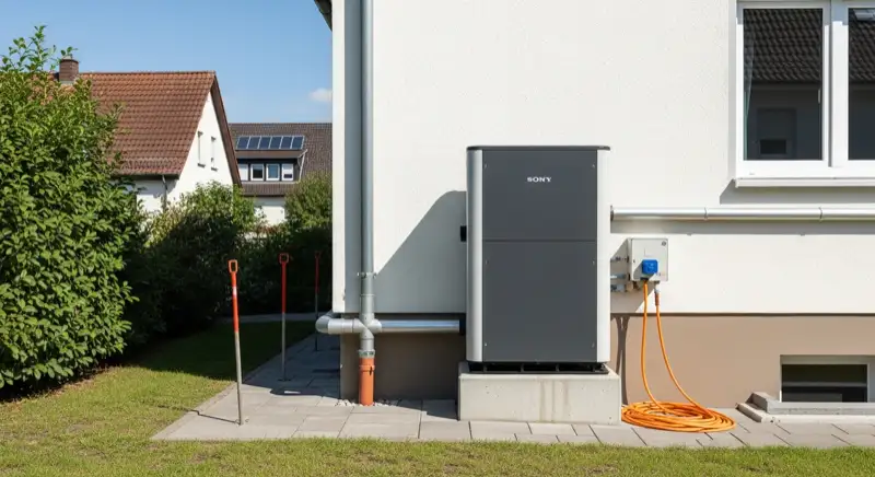 Aufstellort einer Wärmepumpe in Langenhagen