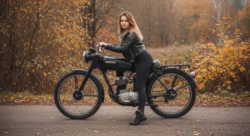 German detached house (Einfamilienhaus) with photovoltaic panels on pitched roof, well-maintained garden, warm afternoon sunlight