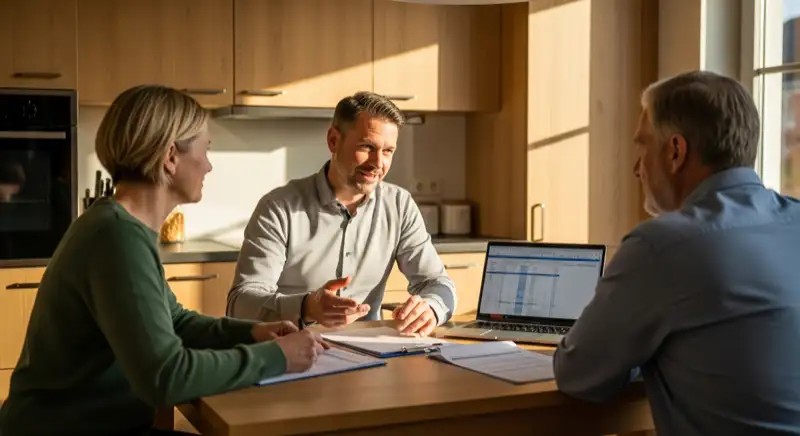 Erdwärmebohrung auf einem Grundstück in Mainz-Gonsenheim mit flacher Norddeutscher Tiefebene