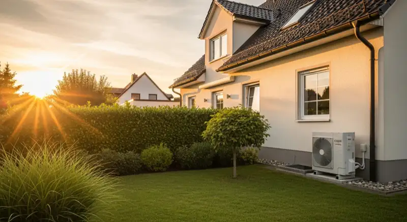 Einbau einer Wärmepumpe im Neuwieder Bestand