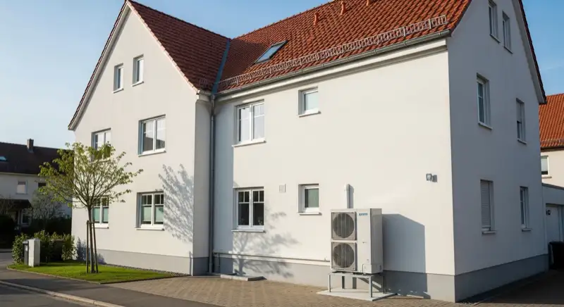 Montage einer Wärmepumpe in Nordhorn