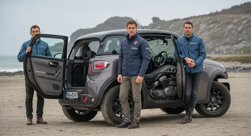 Einfamilienhaus in Warnemünde mit moderner Luft-Wasser-Wärmepumpe im gepflegten Garten