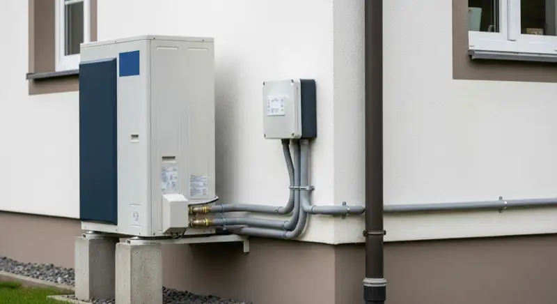 Montage einer Wärmepumpe in Weimar