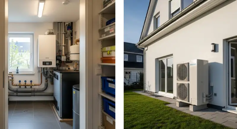 Montage einer Wärmepumpe in Wetzlar