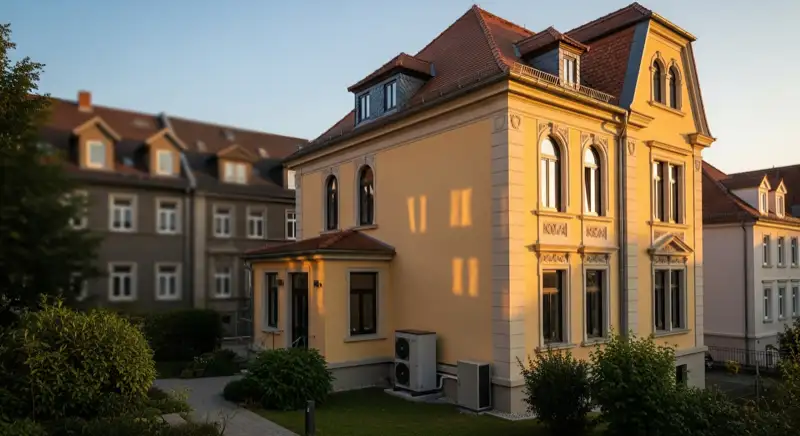 Gründerzeithaus in Witten-Mitte mit moderner Wärmepumpe