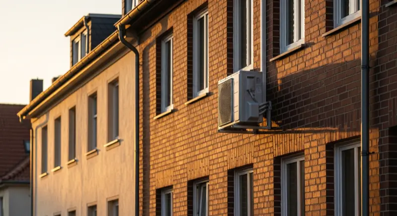 Wärmepumpe im Altbau installiert